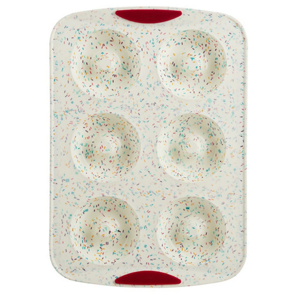 Trudeau Jumbo Donut Pan 6ct - Confetti