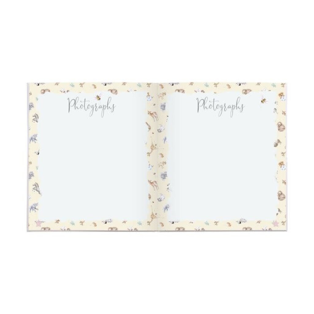 Wrendale Designs Baby Record Book 'Little Forest' - 'Hello Baby'