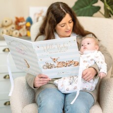 Wrendale Designs Baby Record Book 'Little Forest' - 'Hello Baby'