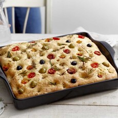 Emile Henry Fusain Focaccia Bread Baker