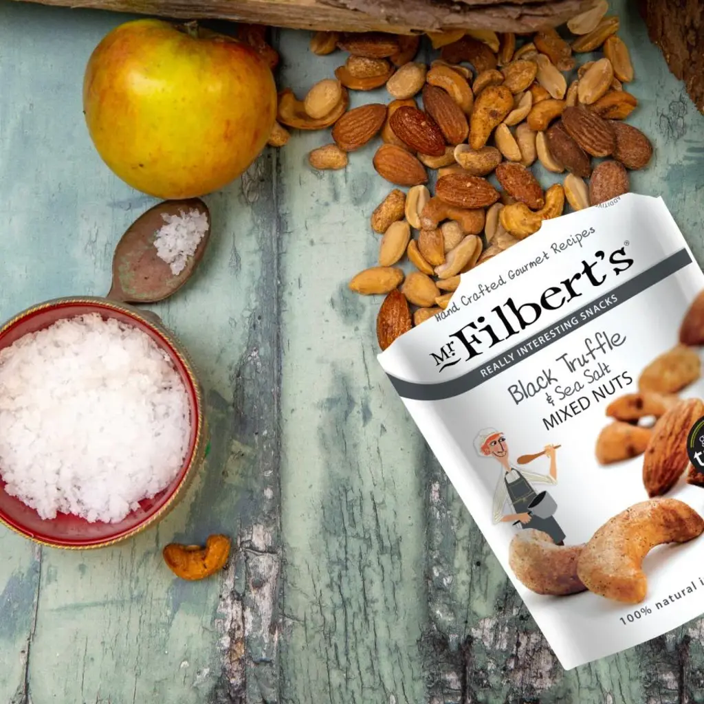 Mr. Filbert's Italian Black Truffle Mixed Nuts - 100g