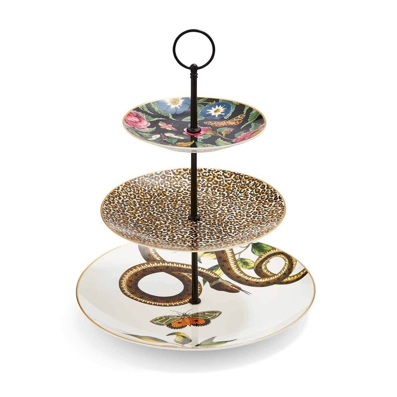 Creatures of Curiosity - 3 Tier Cake Stand