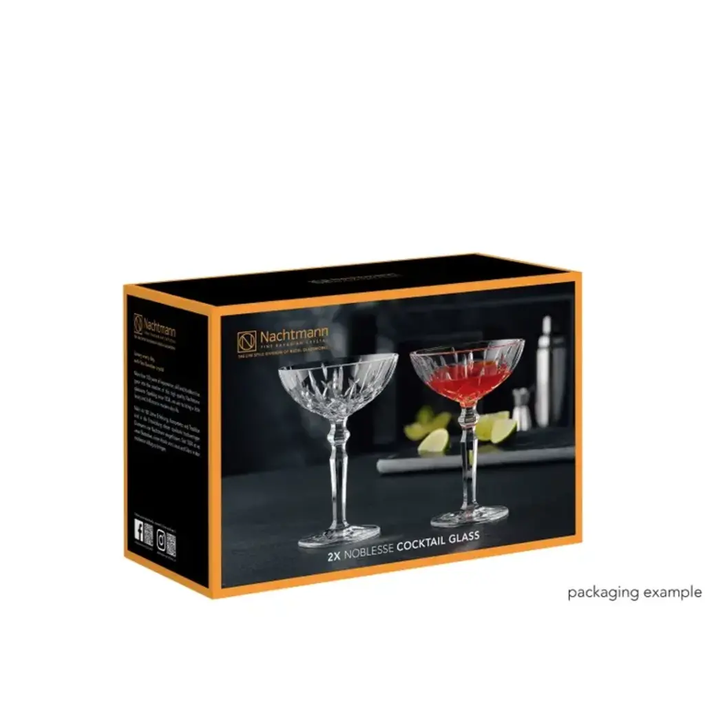 Nachtmann Noblesse Cocktail Glass S/2 - 6.3oz