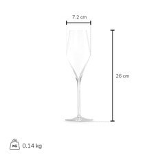 Le Creuset Champagne Flutes Set of 4