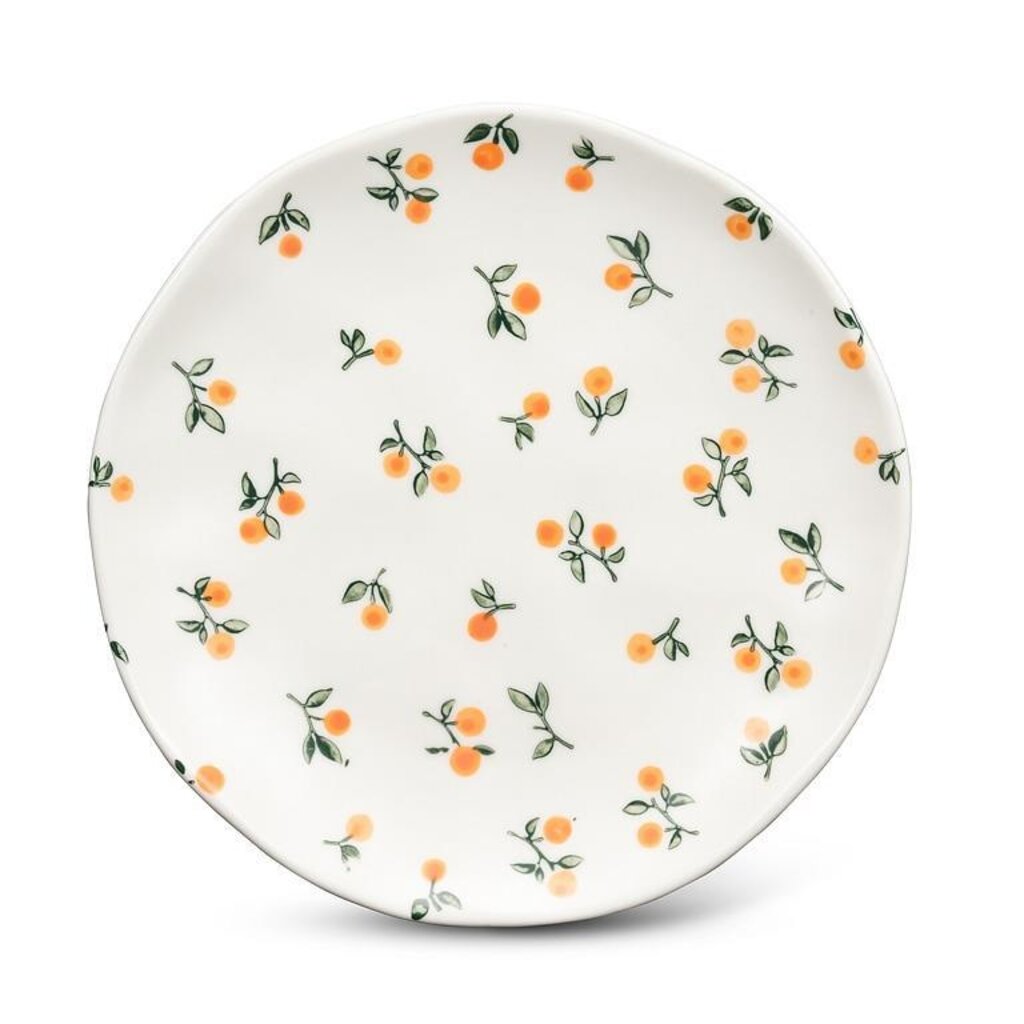 Abbott Appy Plate - 6"D - w/Oranges