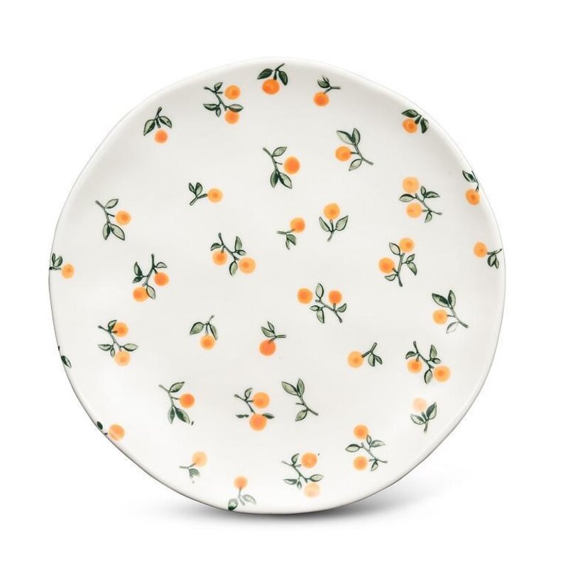 Abbott Appy Plate - 6"D - w/Oranges
