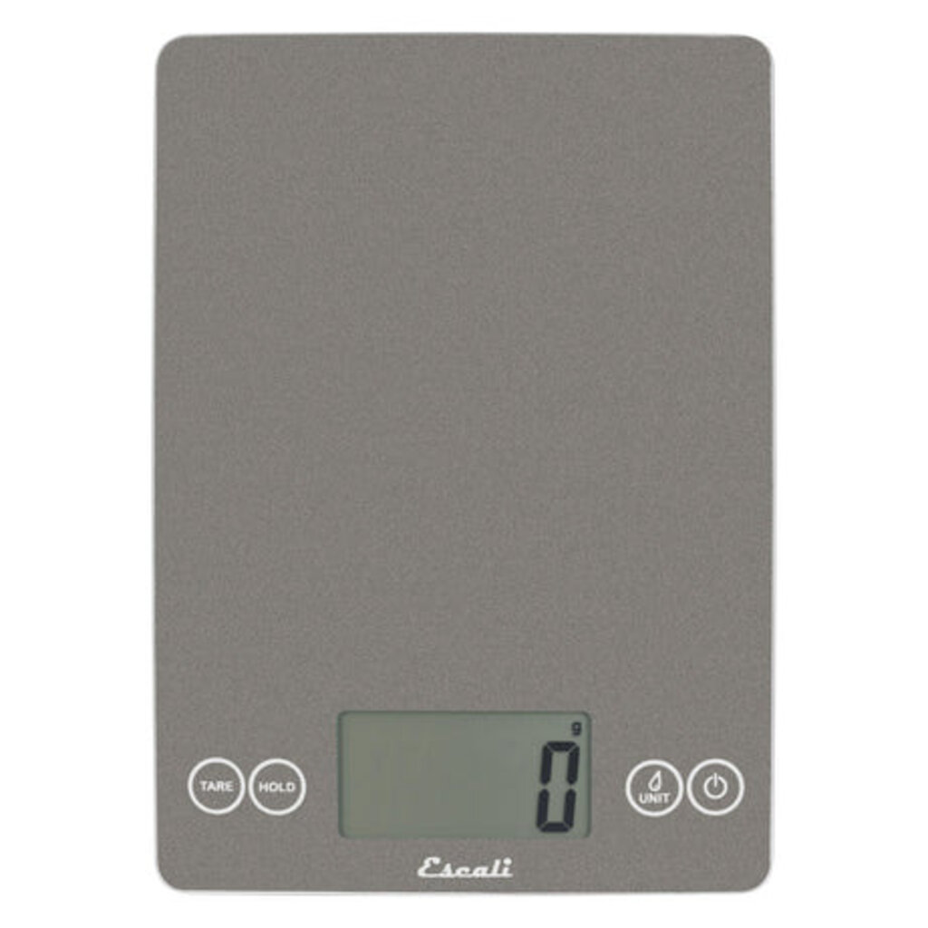 Escali Arti Glass Digital Scale Grey Storm 7Kg/15lb