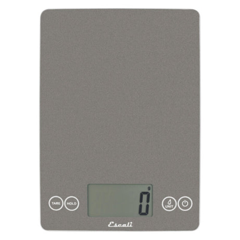 Escali Arti Glass Digital Scale Grey Storm 7Kg/15lb