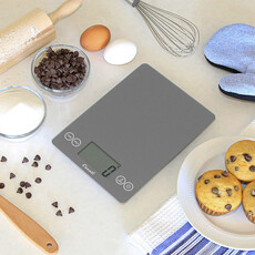 Escali Arti Glass Digital Scale Grey Storm 7Kg/15lb