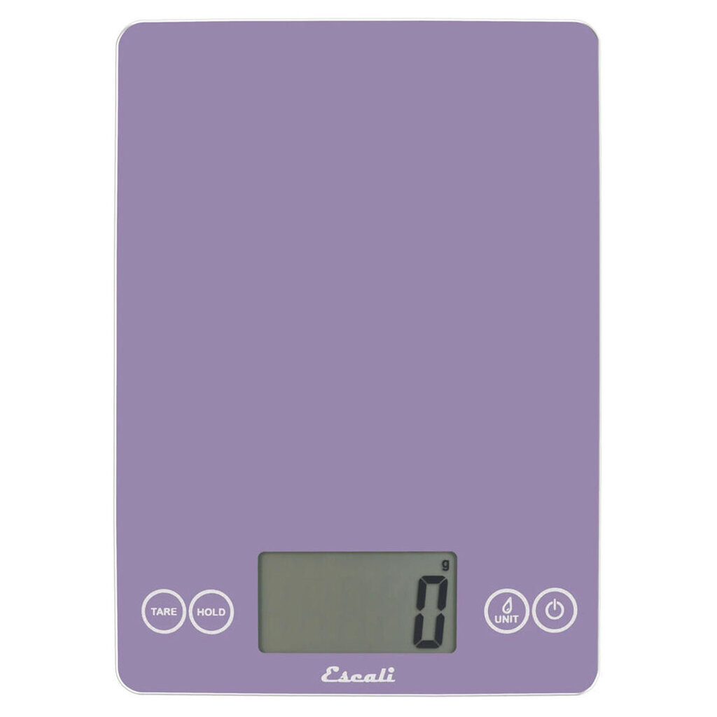 Escali Arti Glass Digital Scale Classic Violet 7Kg/15lb