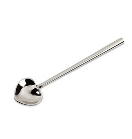 Abbott Silver Heart Shape Small Spoon - 5.5"