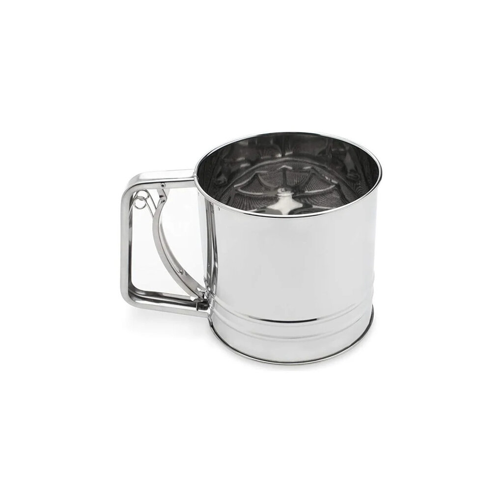 Fox Run Flour Sifter - 4 Cup Stainless Steel