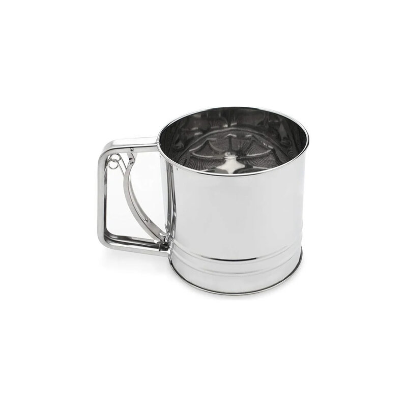 Fox Run Flour Sifter - 4 Cup Stainless Steel