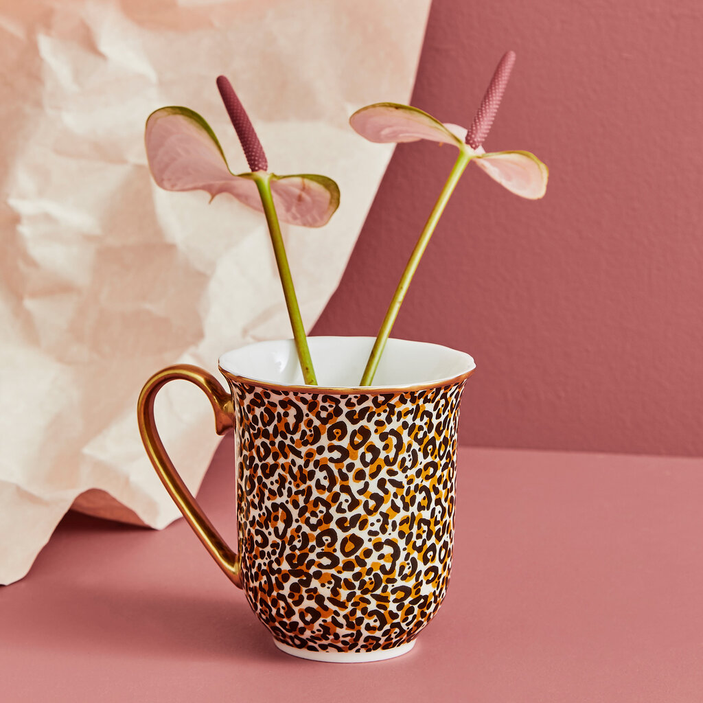 Creatures of Curiosity - 12oz Mug - Leopard