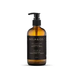 Soja & Co. Liquid Hand Soap 238ml - Tangerine, Sandalwood + Amber