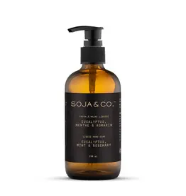 Soja & Co. Liquid Hand Soap 238ml - Eucalyptus, Mint + Rosemary