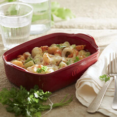 Emile Henry Rect. Baker 0.8qt - Grand Cru Individual - 8.7" x 5.5"^