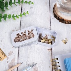 Wrendale Designs 'Daisy Chain' Rabbit Mini Tin