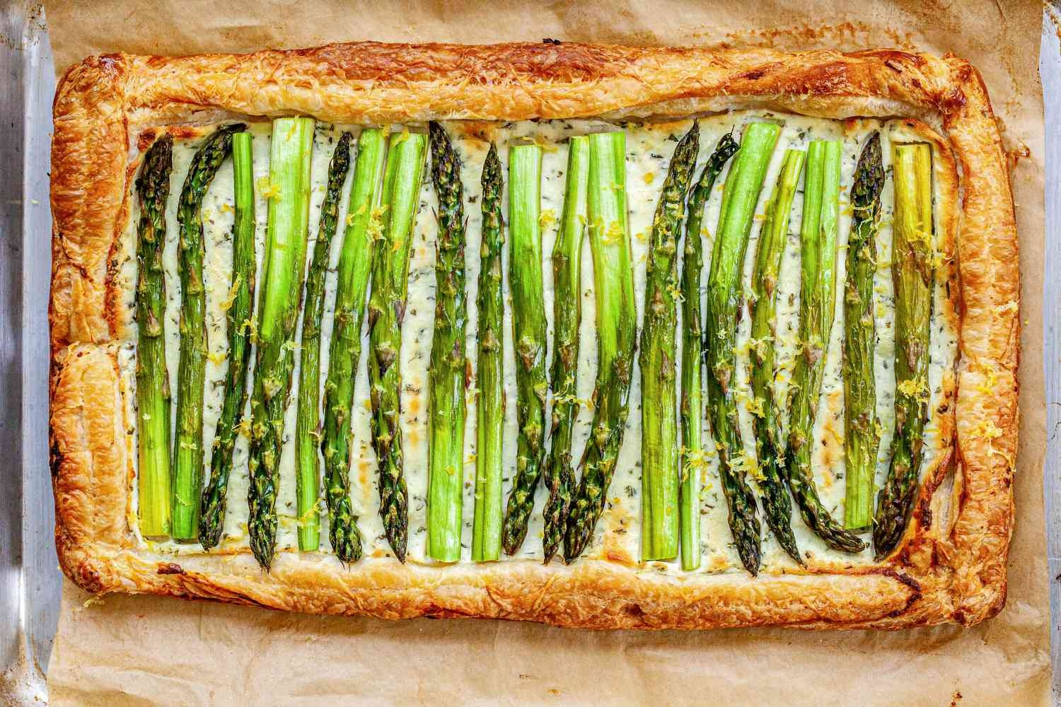 Spring Brunch Perfection - Asparagus & Goat Cheese Tart