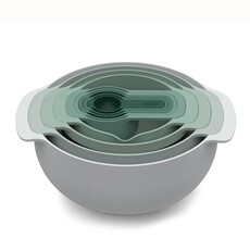 Joseph Joseph Nest 9 Plus Prep Green Bowl Set
