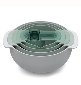 Joseph Joseph Nest 9 Plus Prep Green Bowl Set