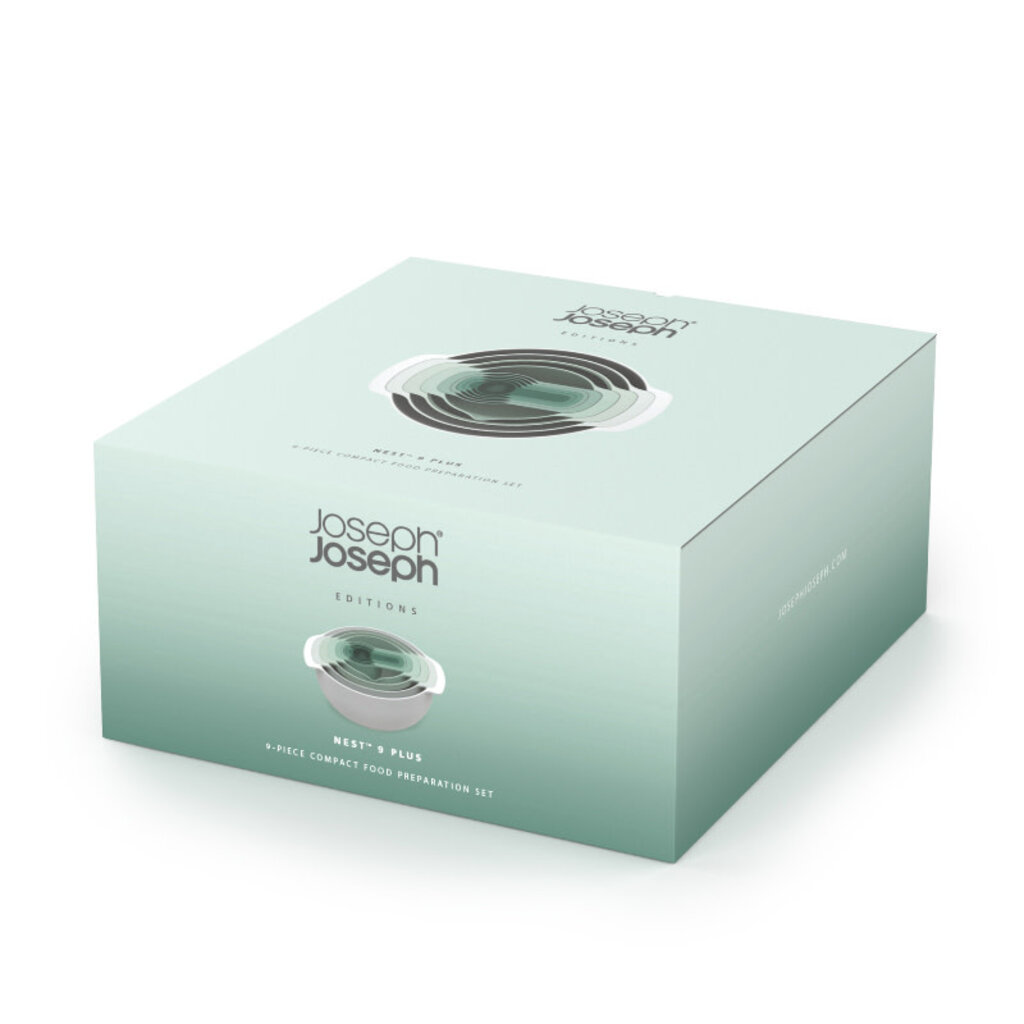 Joseph Joseph Nest 9 Plus Prep Green Bowl Set