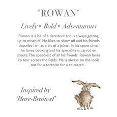 Wrendale Designs Large Plush 'Rowan' Rabbit