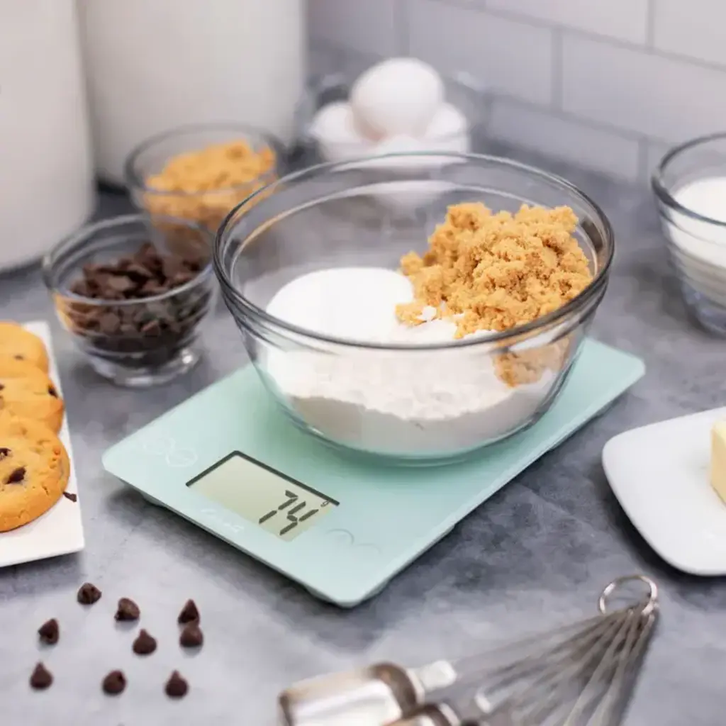 Escali Arti Glass Digital Scale Classic Teal 7Kg/15lb