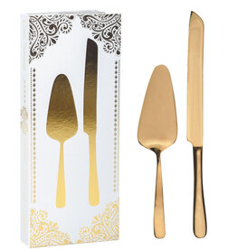 Danesco Gold Cake Servers - Set of2