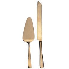 Danesco Gold Cake Servers - Set of2