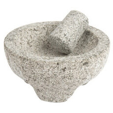 Fox Run Molcajate Mortar & Pestle 8" - Granite
