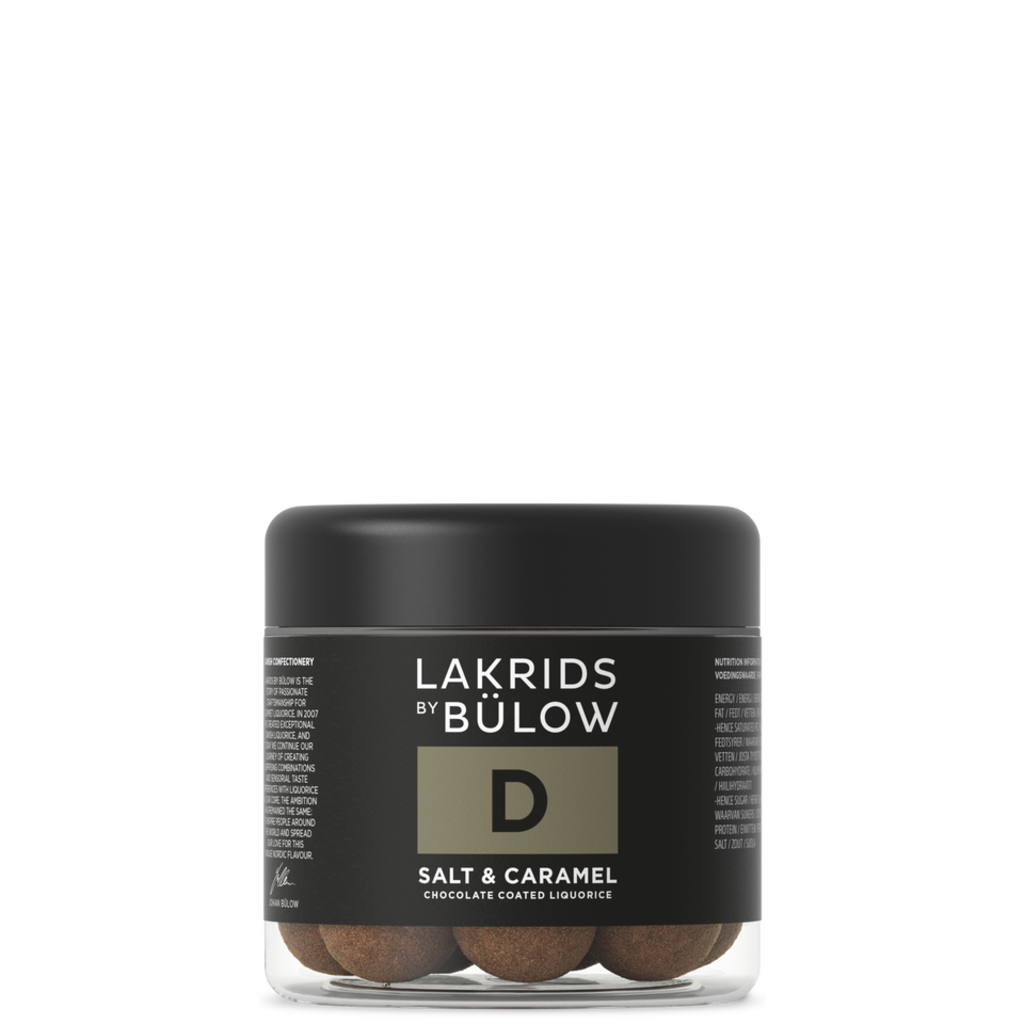 Bulow Lakrids D - Salt & Carmel Liquorice 125g