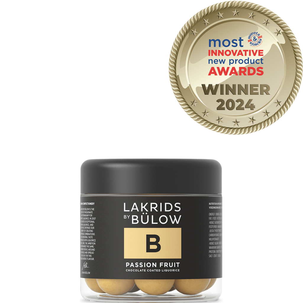 Bulow Lakrids B - Passion Fruit Liquorice 125g
