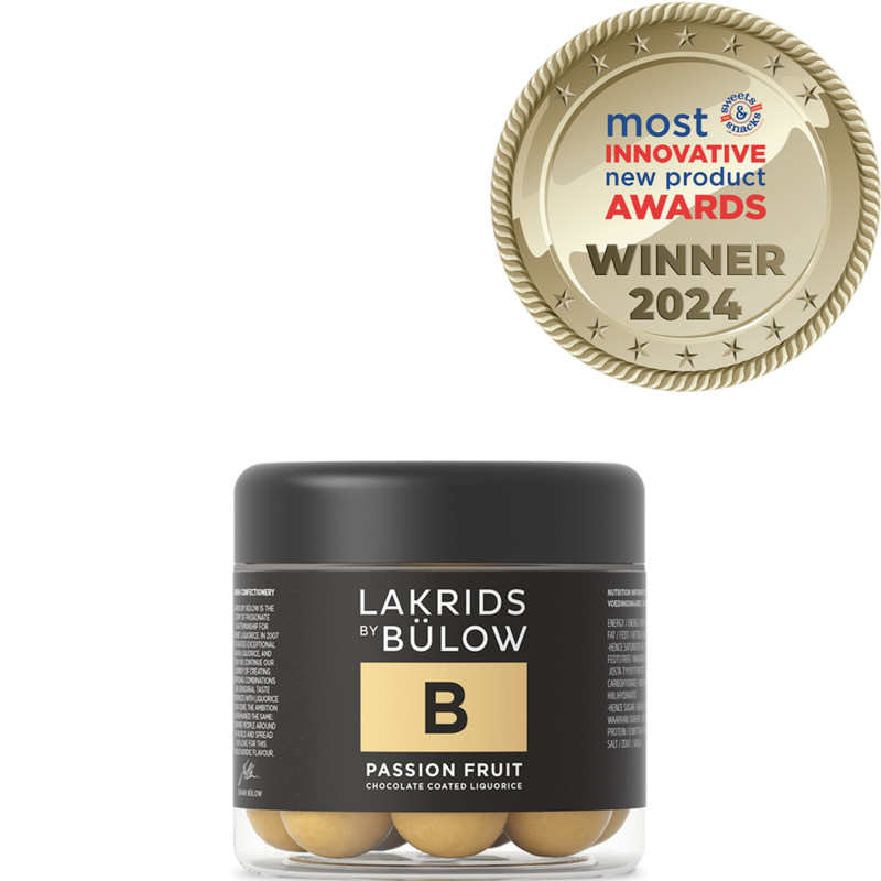 Bulow Lakrids B - Passion Fruit Liquorice 125g