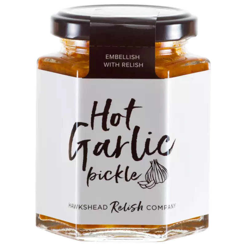 Hawkshead Relish Company Hot Garlic Pickle Relish - 195g