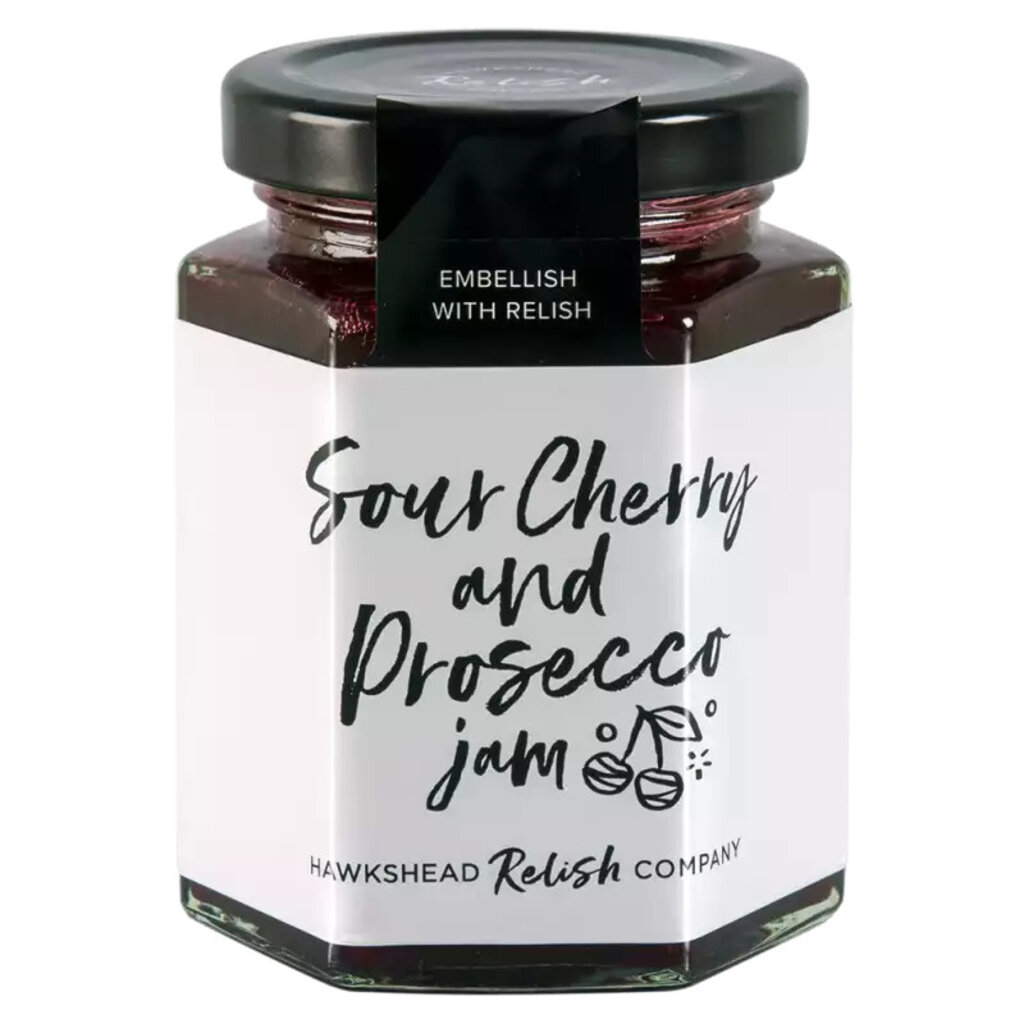Hawkshead Relish Company Sour Cherry & Prosecco Jam 220g