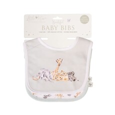 Wrendale Designs Bib Gift Set - 'Little Savannah' African Animals