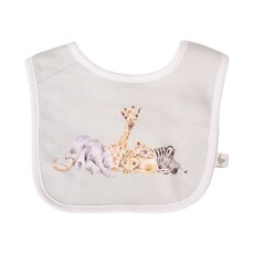 Wrendale Designs Bib Gift Set - 'Little Savannah' African Animals