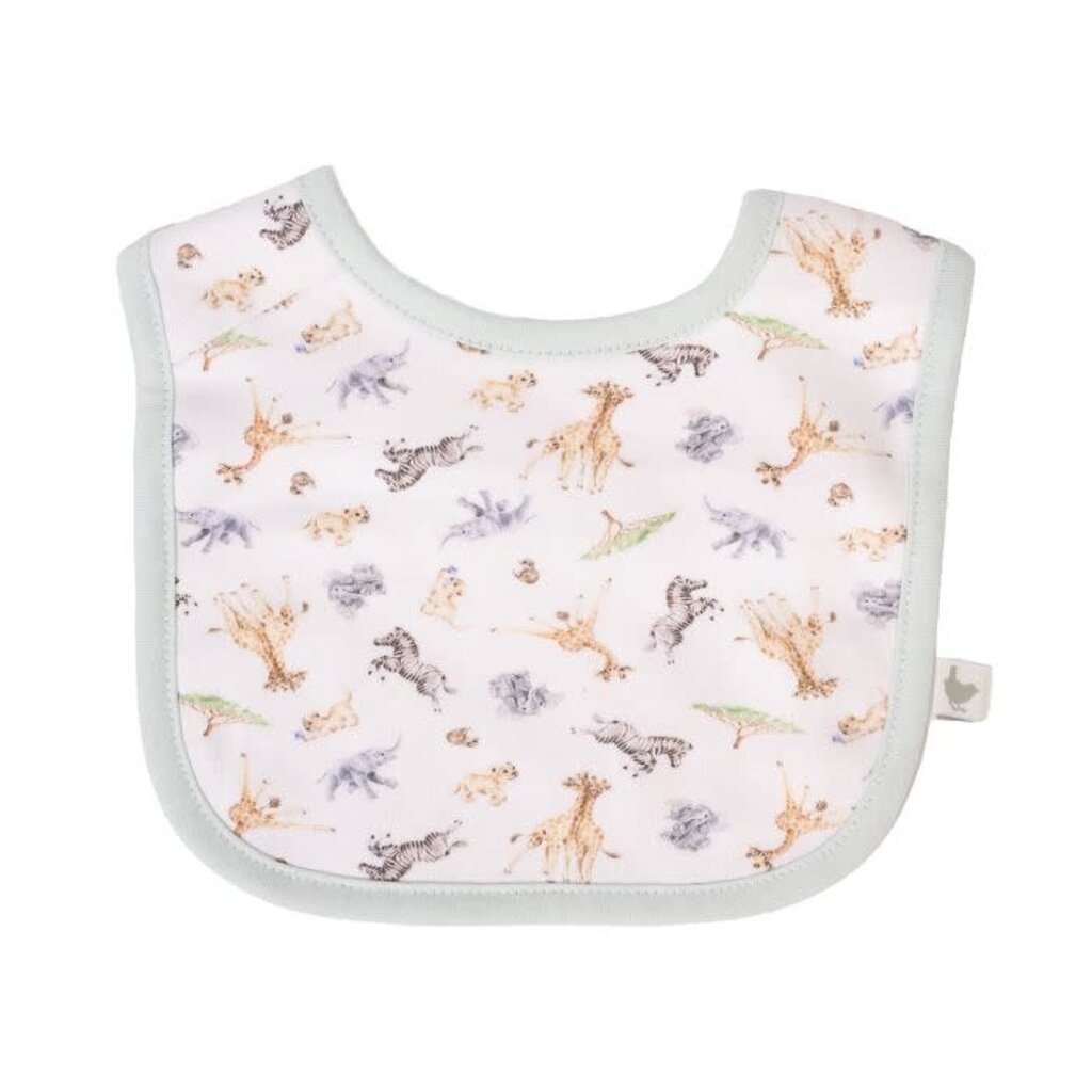 Wrendale Designs Bib Gift Set - 'Little Savannah' African Animals