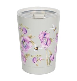 Wrendale Designs Thermal Travel Cup 11oz 320ml - 'Busy Bee' Bees