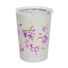 Wrendale Designs Thermal Travel Cup 11oz 320ml - 'Busy Bee' Bees