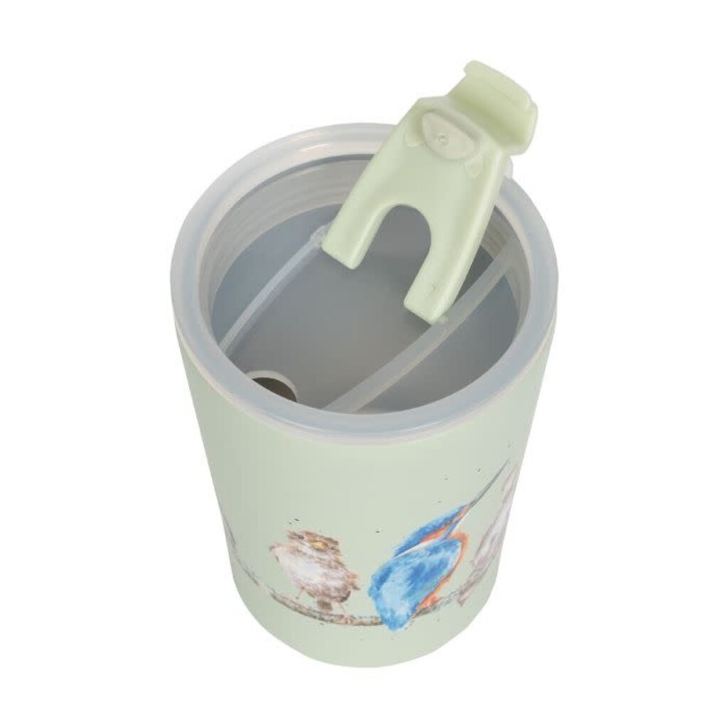 Wrendale Designs Thermal Travel Cup 11oz 320ml - 'Variety of Life' Birds