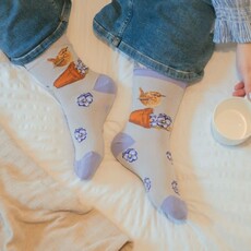 Wrendale Designs Socks - 'Pottering Around' - Wren