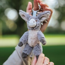 Wrendale Designs Keychain Plush 'Jack' - Donkey