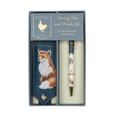 Wrendale Designs Signature Stationary - Luxury Pen & Pouch Set