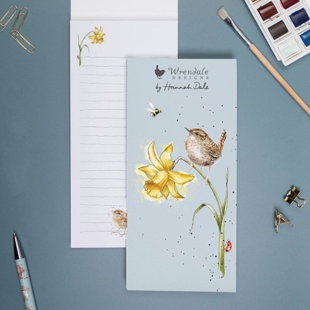 Wrendale Designs Shopping Pad Mag 'The Birds and The Bees' Wren