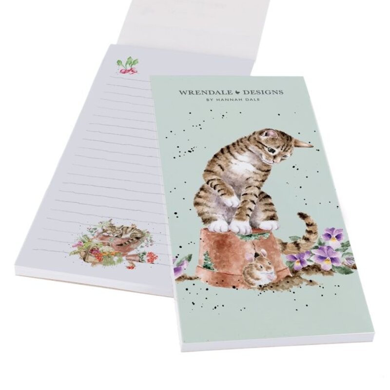 Wrendale Designs Shopping Pad Mag 'Hide & Squeak' Cat