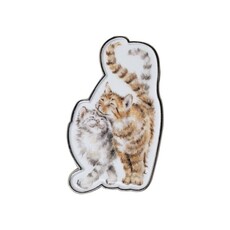 Wrendale Designs Pin Badge 'Feline Good' Cat