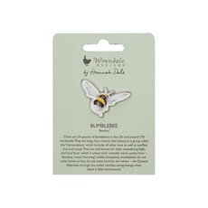 Wrendale Designs Pin Badge 'Flight of the Bumblebee'