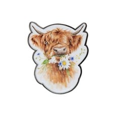 Wrendale Designs Pin Badge 'Not a Daisy Goes By' Duck
